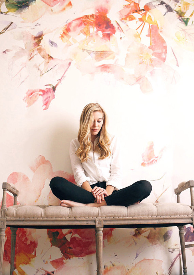Spring Floral Large Wall Mural Wallpaper