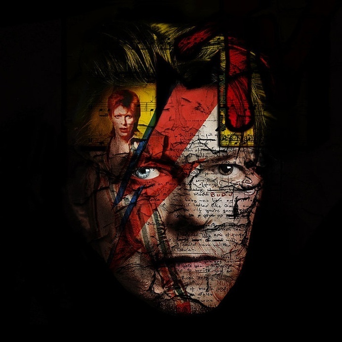 Bruno Timmermans New Icons #photography #mixed #media #david #bowie
