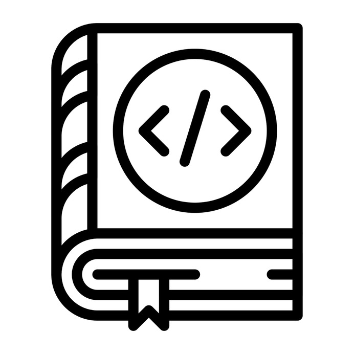 See more icon inspiration related to manual, algorithm, bookmark, seo and web, coding, education, computers and books on Flaticon.