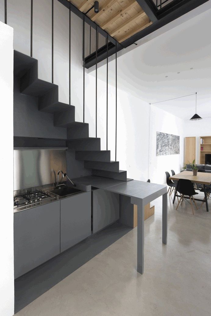 Minimalist Vertical Loft in Palermo with Clever Space-Saving Solutions 3