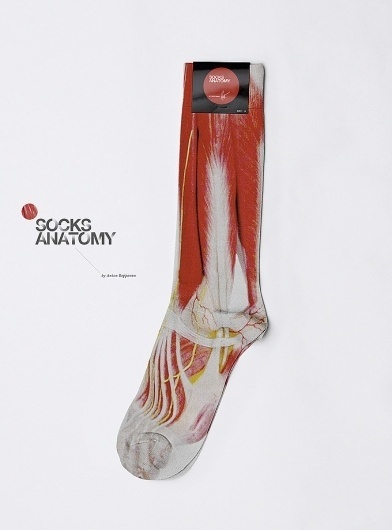 Anton Repponen #socks #design #anatomy #apparel
