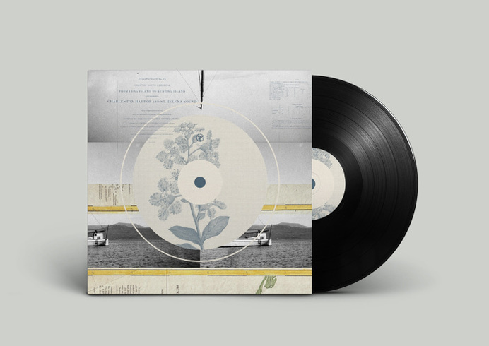 Off Record Illustration — Illustration - Joy Stain #album #montage #noa #record #vinyl #illustration #stain #music #joy #collage #emberson