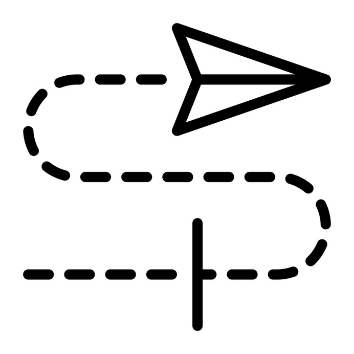 See more icon inspiration related to plane, ui, paper plane, route, distance, communications, sending, message, email and interface on Flaticon.