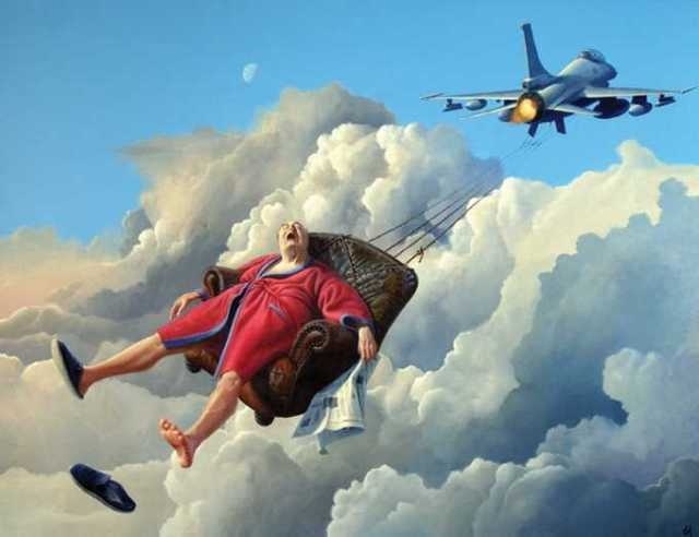 Creative Paintings by Ole Fick #inspiration #illustration #art