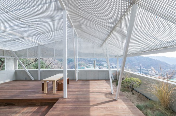 Shaded Rooftop House by BCHO Partners