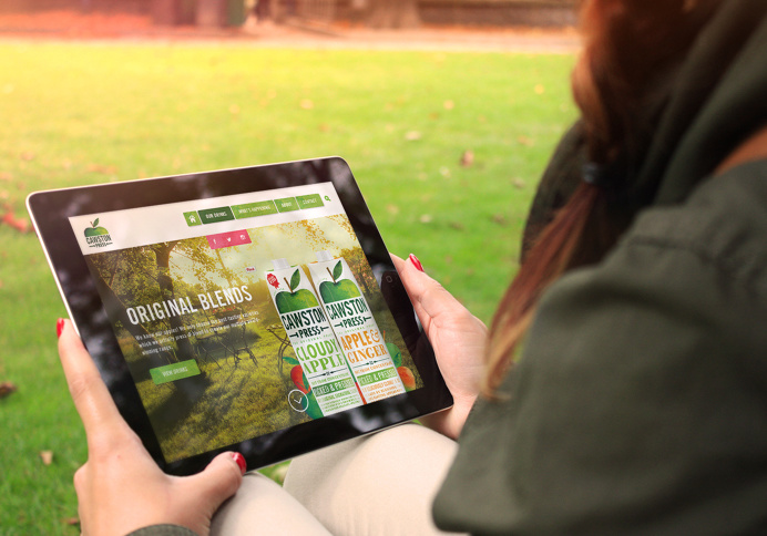 Cawston Press Website design