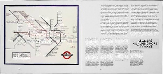 ken garland & associates:graphic design:capital transport #london #tube #map #spread #vintage