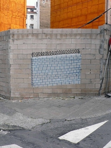 Chimes&Rhymes | innovative design and new techniques in visual artistry #brick #wall #painting