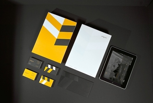 Arkigram - Brand Identity on the Behance Network #arkigram #logo #stationery