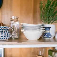 American Modern Dinnerware - Cream