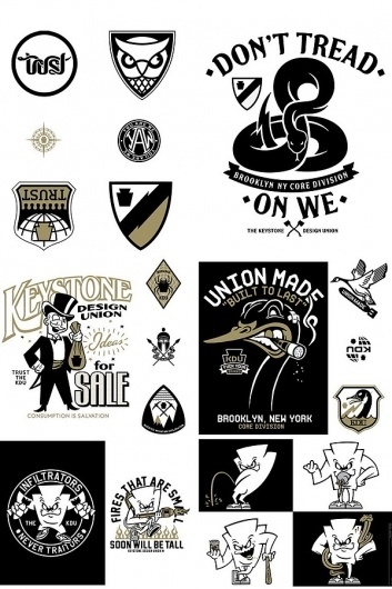 The KDU Core — Logo Reel on the Behance Network #mark #branding #identity #gold #logo