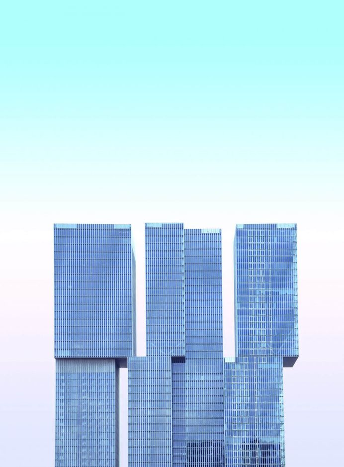 Minimalist and Colorful Architecture Photography by Simone Hutsch