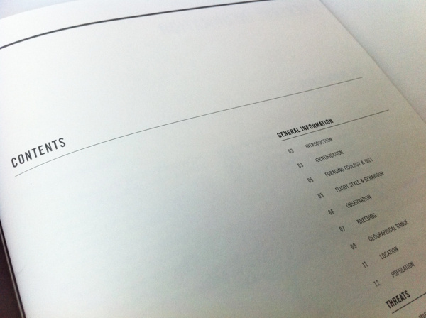 Conservation Report 2012 #white #space #clean #contents #rules #stock