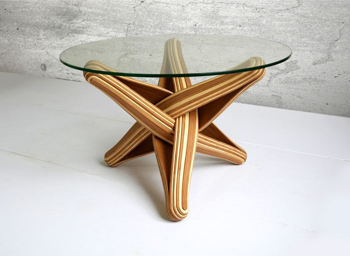 Bamboo Coffee Table by J.P.Meulendijks - #design, #furniture, #modernfurniture,