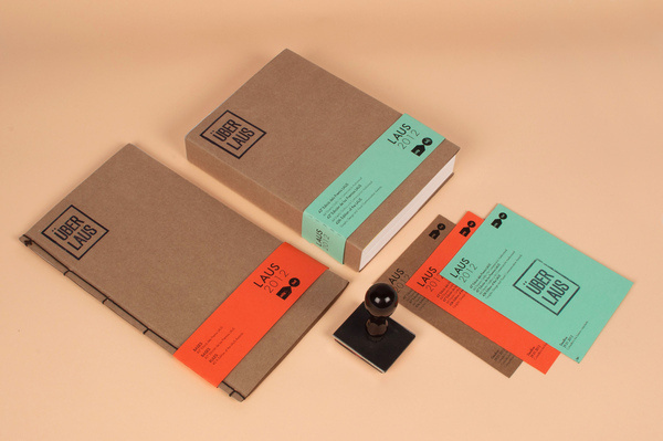 designeverywhere:Über Laus 2012 #collateral #branding #stationery