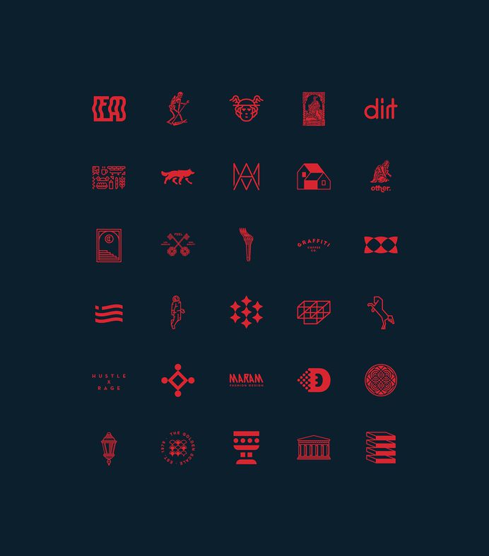Logos — Iconos on Behance