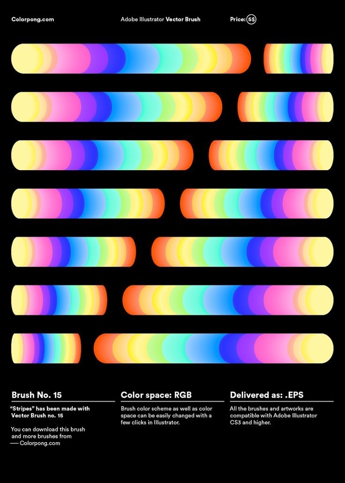 Poster inspiration example #319: Color Spectrum Poster