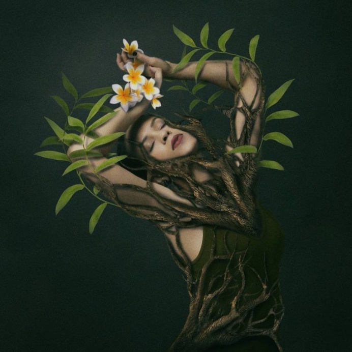 Surreal and Fine Art Self Portraits by Josephine Cardin