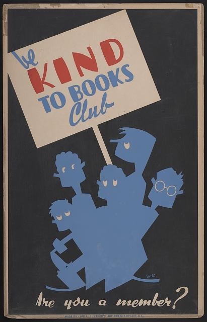 WPA poster from the library of congress #wpa #libraryofcongress