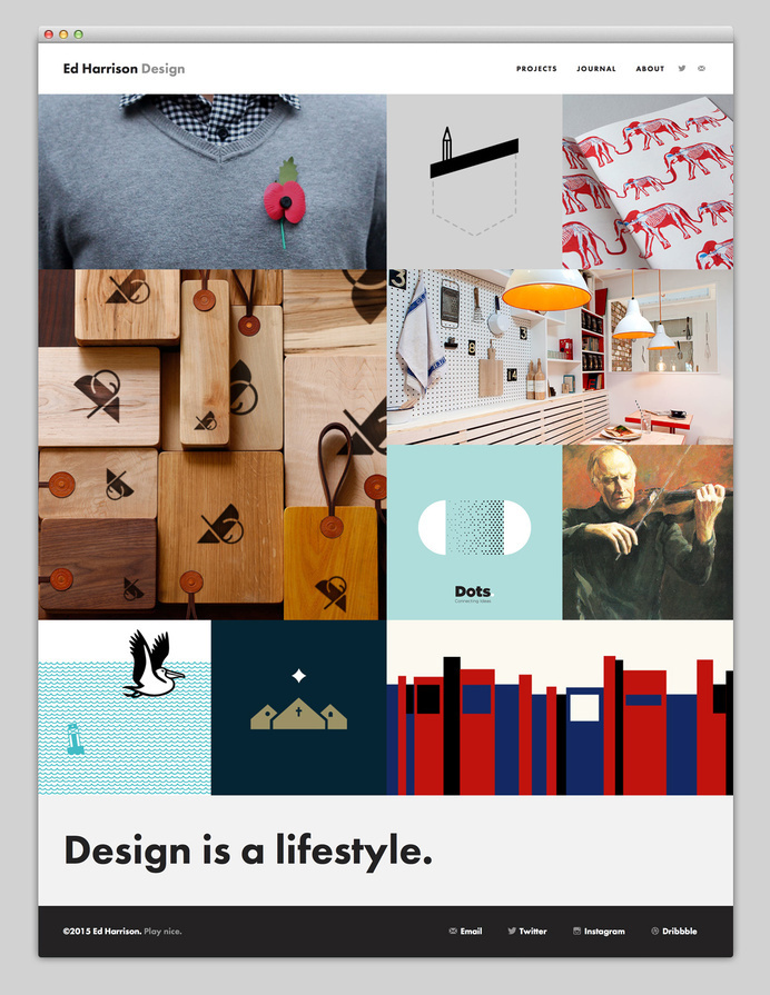Most beautiful websites collection – www.mindsparklemag.com