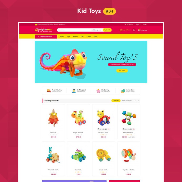 #Kid #Toys #DigitalMart #Multipurpose #Mega Store – #Prestashop #Responsive #Theme | #TemplateTrip #eCommerce #Website #Design #Template