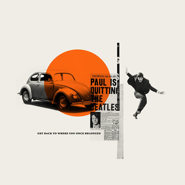 The Beatles. Revolution 9 on Behance #beatles #collage