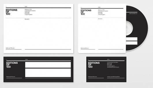 BERG Design for Print, Screen & the Environment #of #editions #berg #stationery #100
