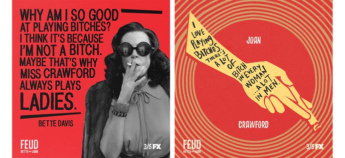 Feud: Bette and Joan on Behance