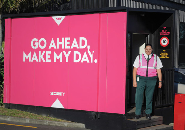 SKY TV NZ #branding #bold #simple #brand #triangle #identity #colour #typography