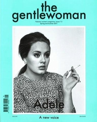 ee466230c81e1ed446659e7a036e248a7223c4bc_m.jpg 382×480 pixels #cover #gentlewoman #adele #magazine