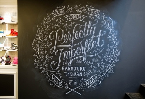 Dana Tanamachi | Custom Chalk Lettering - Journal #chalk #chalkboard #drawn #type #hand