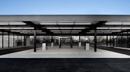 les architectes FABG: mies van der rohe gas station conversion #architecture