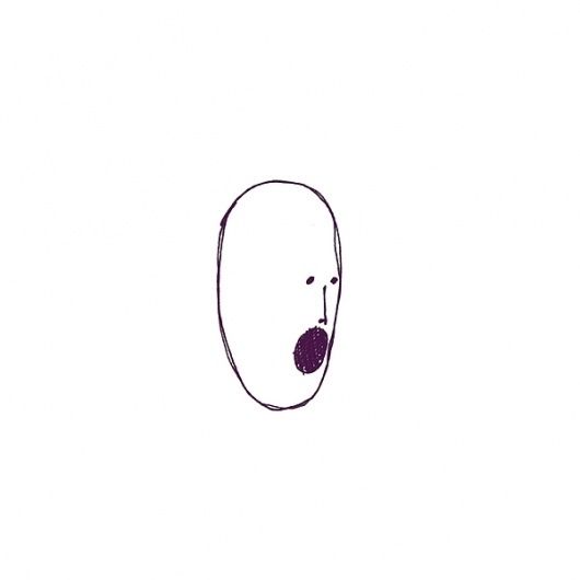 Laughing Man on the Behance Network #salinger #logo #purple #jd