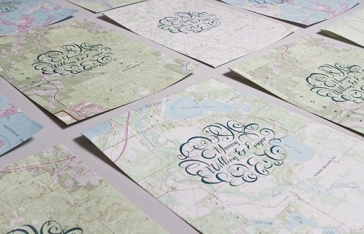 Typographic Wank - I Am Shakira #grid #envelope #map #typography