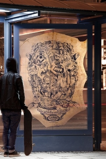 The Tattooed Poster – a retrospective to 2011 on the Behance Network #tattoo #poster