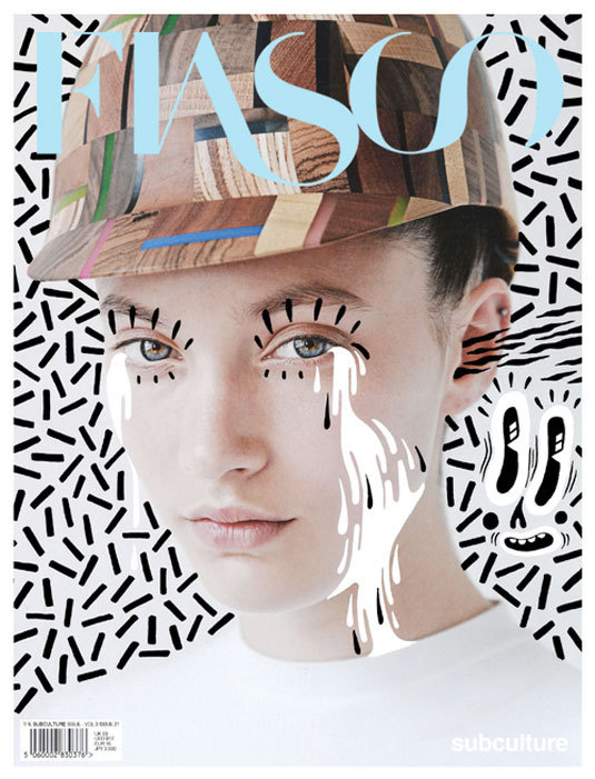 Fiasco #magazine cover #photo #illustration #collage