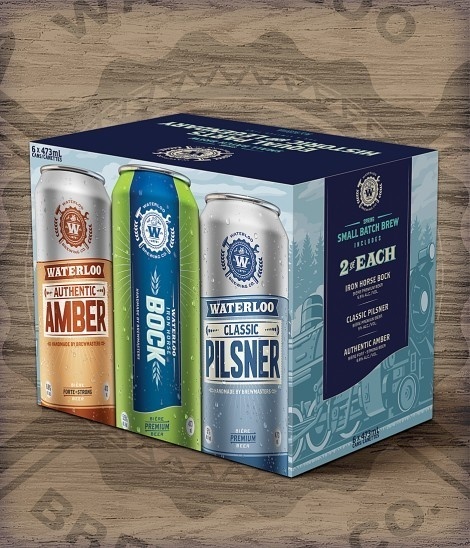 Waterloo Cans #packaging #beer #can #label