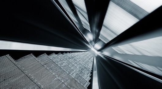 downstairs on the Behance Network #metal #light