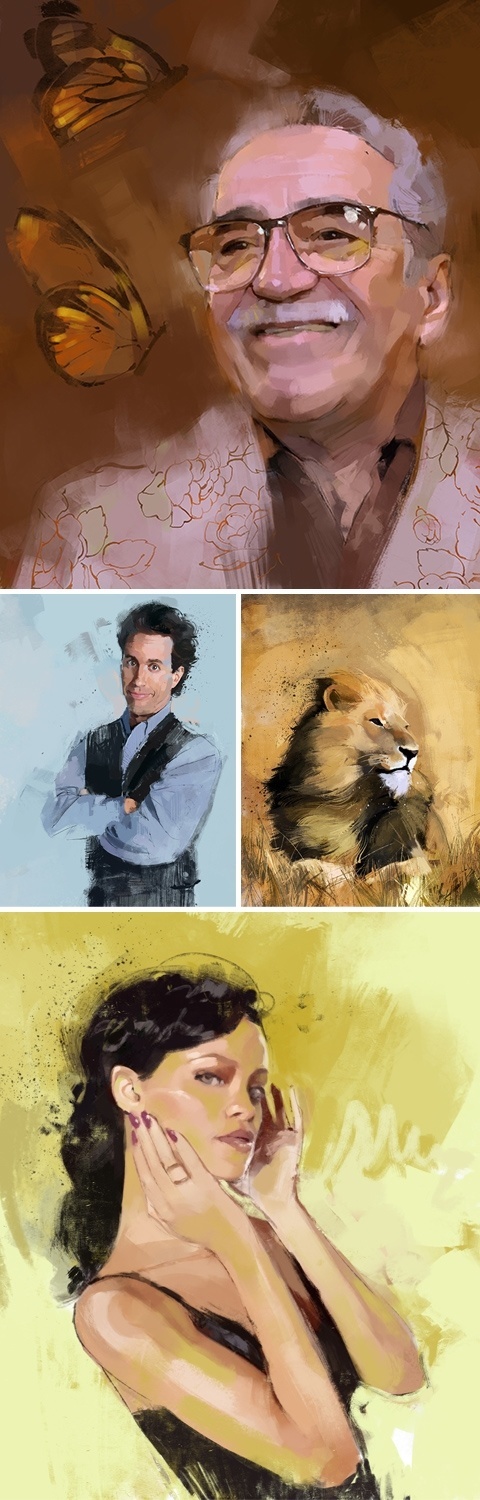 Pedro Covo / Portraits Rihanna, Jerry Seinfeld, through the king of the jungle, discover a series of portraits realized by Pedro Covo. Pedro