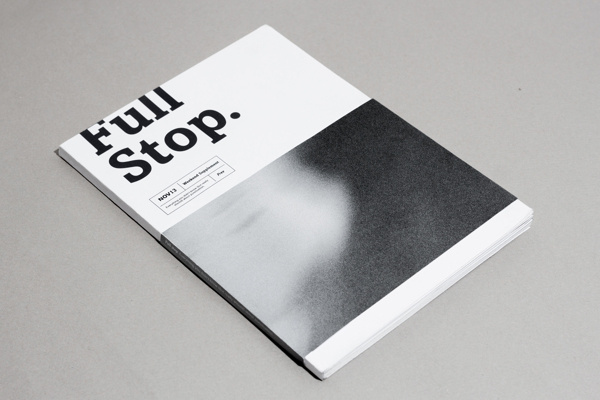 Full Stop. on Behance #magazine