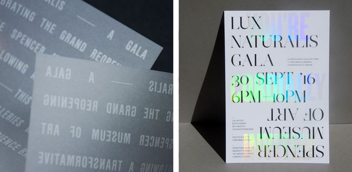 Lux Naturalis Gala Invitation on Behance