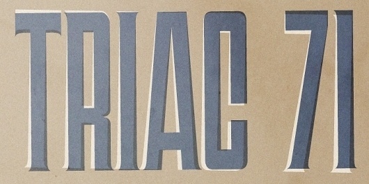 Triac 71 - Webfont & Desktop font « MyFonts #screen #printing