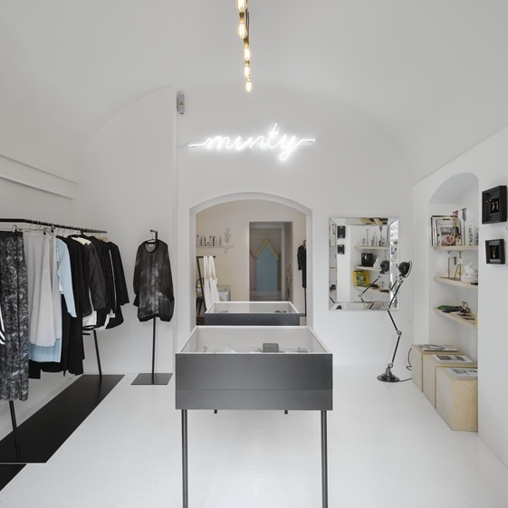 mintygallery1 #retail #white #neon