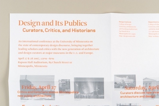 Project Projects — Design and its Publics #type #poster