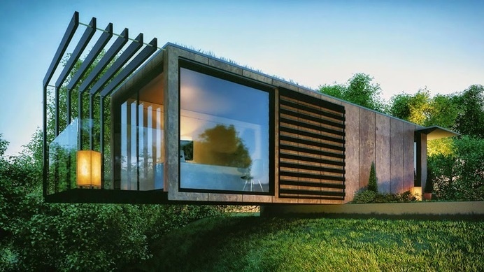 New Office Using Shipping Container Capacities #interior #design #architecture