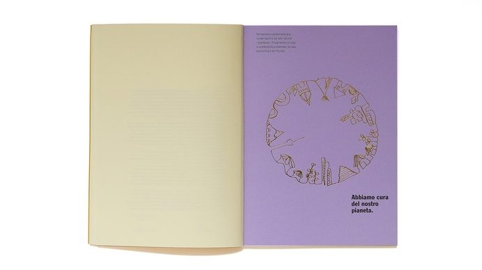 Fedrigoni Group Environmental Report 2010 | Thomas Manss & Company #editorial #illustration #print #design