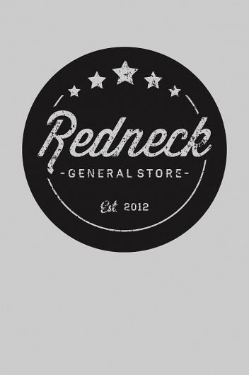 Joe Scalo / Pinterest #circle #redneck #modern #2012 #design #hipster #stars #distressed #vintage #logo