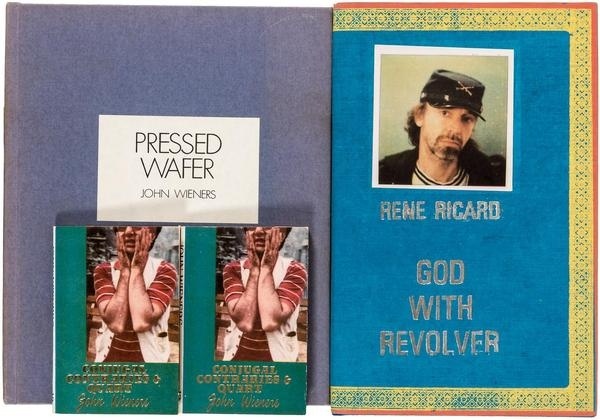 Four volumes of Counterculture literature Price Estimate: $100 $150 #book #writing #cover #vintage #colour