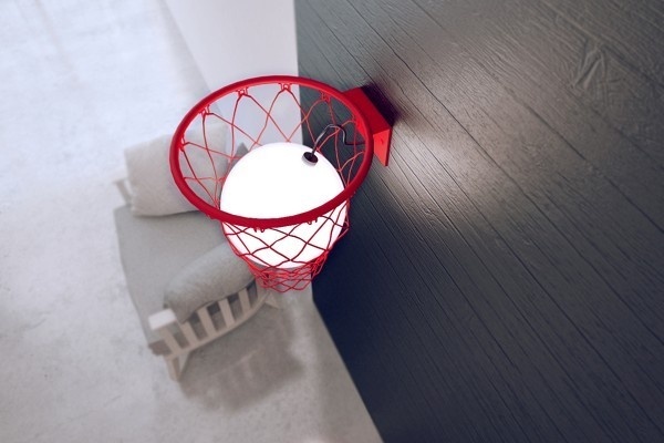 light ball 3 #ball #lamp #light #basket