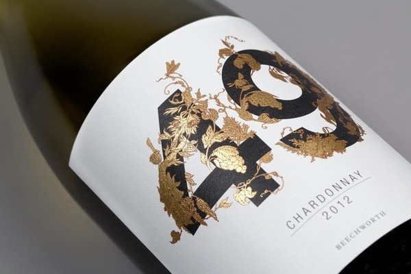 Studio profile — Maud #leaf #label #wine #gold #typography